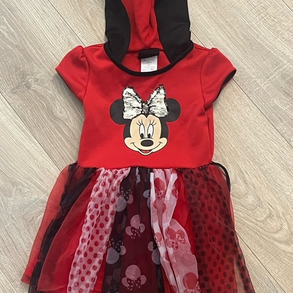 Disney Other - Minnie Mouse Hoodie Dress 4/5